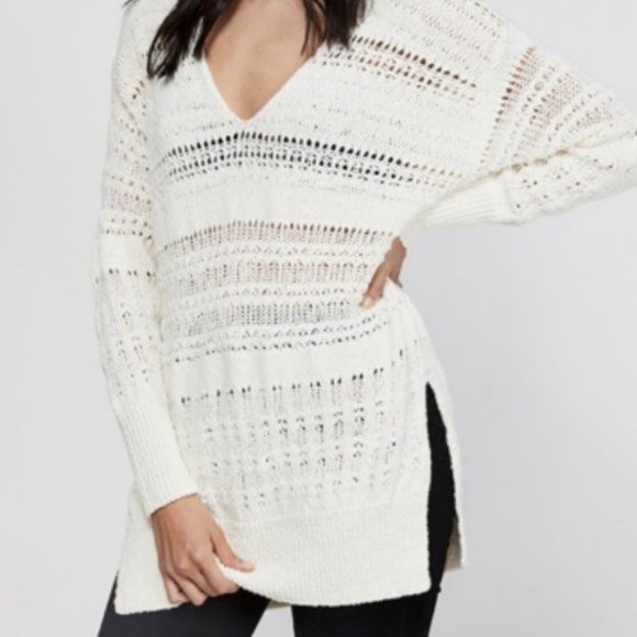 NWT Free People Hot Tropics Knit Pullover Large - Picture 3 of 3
